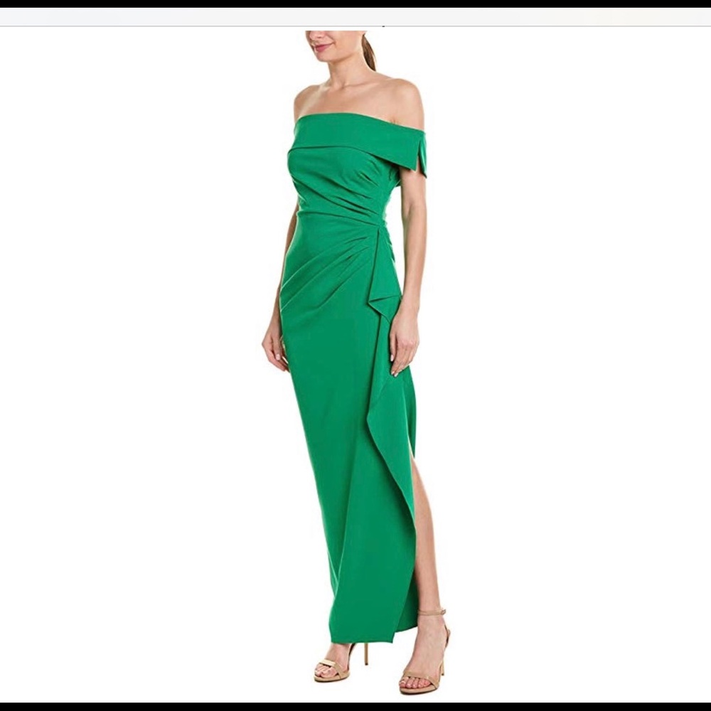 Vince Camuto long green dress